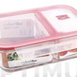 CONTENEDOR VIDRIO RECTANGULAR DIVIDIDO