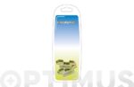 CONTRACIERRE ZAMAK CARPINTERIA ALUMINIO (BL 2 UN) - 6819-05/32 MM BICROMATADO