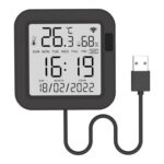 CONTROL REMOTO IR UNIVERSAL CON SENSOR TEMPERATURA Y HUMEDAD - COMPATIBLE AIRE ACONDICIONADO DISPLAY FECHA HORA