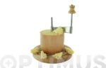 CORTADOR QUESO ROTATIVO CON TAPA
