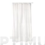 CORTINA BAÑO POLIESTER BLANCO