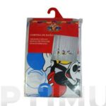 CORTINA BAÑO PVC MICKEY - 180 X 180 CM