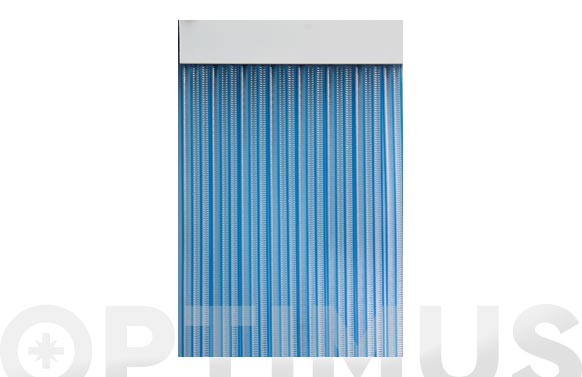 126_68f14eeb5f14c CORTINA DE PUERTA CINTA DUERO-AZUL/TRANSPARENTE - 90 X 210 CM - Imagen 1