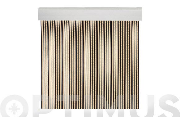 126_68f14f320cbee CORTINA PUERTA CINTA MARFIL - 90 X 210 CM - Imagen 1