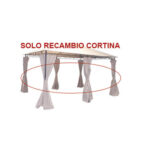 CORTINA RECAMBIO (JGO 6U) P/PERGOLA METAL 2,95X3,9 - CRUDO PARA PERGOLA 9671400