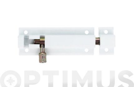 CPASADOR 500 ALUMINIO - 100 X 30 MM LACADO BLANCO