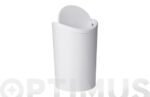 CUBO BAÑO BASCULANTE BLANCO - 6 L - Imagen 2