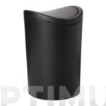 CUBO BAÑO BASCULANTE NEGRO - 6 L