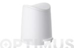 CUBO BAÑO CON PEDAL BLANCO - 3 L