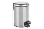 CUBO BAÑO CON PEDAL INOX BRILLANTE - Imagen 3