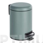 CUBO BAÑO CON PEDAL LEMAN GRIS - 3 L