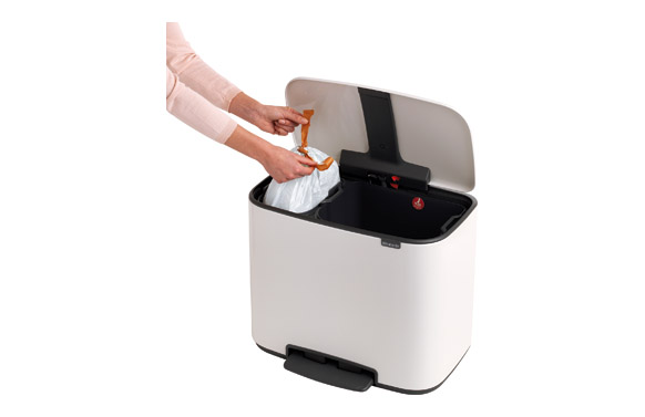 126_68f1515cc4d2a CUBO BO PEDAL BIN BLANCO - 11+23 L - Imagen 3