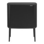 CUBO BO TOUCH BIN NEGRO MATE - 11+23 L