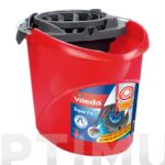CUBO CON ESCURRIDOR 10 L SUPERFACIL - ROJO