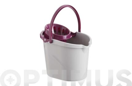 CUBO CON ESCURRIDOR 14 L