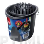 CUBO CON ESCURRIDOR 7 L WRING & GO - GRIS