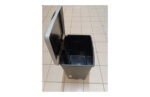 CUBO CON PEDAL MILENIUM 23L NEGRO - 33X28X39CM - Imagen 3