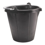 CUBO CONST OBRA 15LT PL NEGRO