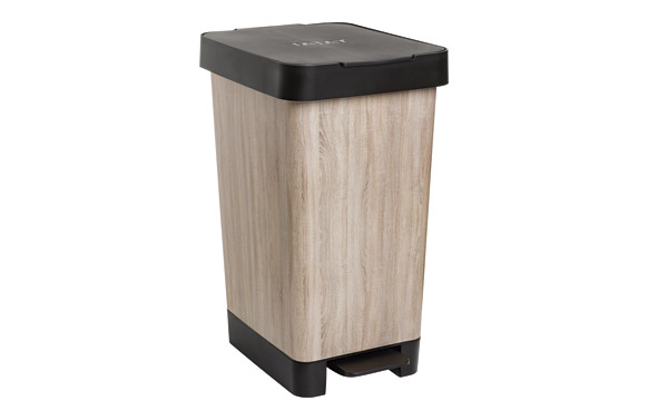 126_68f152724a1d3 CUBO PEDAL DECORADO SMART MADERA - 25L-WOOD - Imagen 1
