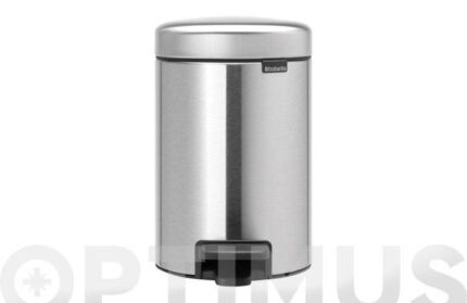 CUBO PEDAL NEW ICON ACERO MATE ANTI-HUELLAS