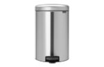 CUBO PEDAL NEW ICON ACERO MATE ANTI-HUELLAS - Imagen 2