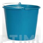 CUBO PLASTICO AZUL - 12 L