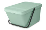 CUBO RECICLAJE SORT & GO APILABLE VERDE JADE - 20 L