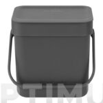 CUBO RECICLAJE SORT & GO' GRIS