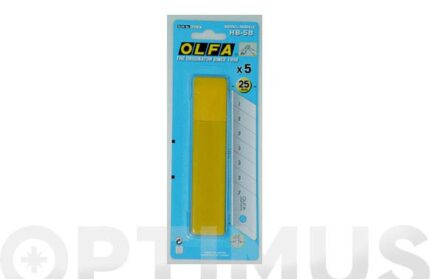 CUCHILLA CUTER 25 MM - 5 UDS