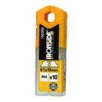 CUCHILLA TRAPEZOIDAL PARA CUTER SK2 10 UDS - 60 MM.