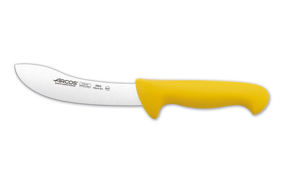 126_68f2729b9ae52 CUCHILLO DESPELLEJADOR - AMARILLO 160 - Imagen 1