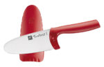 CUCHILLO INFANTIL SET CON PROTECTOR - ROJO TWINNY KIDS - Imagen 2