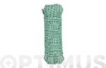 CUERDA POLIETILENO TRENZADO CON ALMA - Ø 4,5 MM 15 MT VERDE /BLANCO