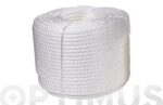 CUERDA POLIPROPILENO CABLEADA - Ø 5 MM 100 MT BLANCO