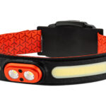 CURVBEAM 600 FLEX HEADLAMP- FRONTAL 600 LM RECARGABLE O PILAS - FLEX POQER 6 MODOS DE LUZIPX4