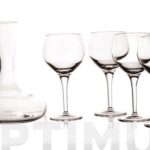 DECANTADOR + 4 COPAS - VINO