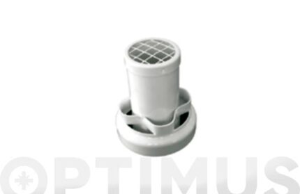 DEFLECTOR COAXIAL ALUMINIO BLANCO - Ø 100 MM