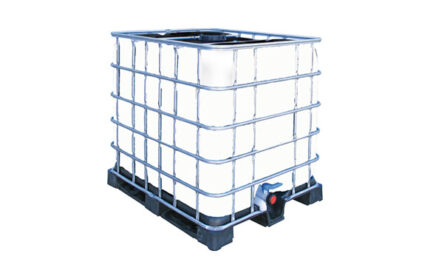DEPOSITO PARA AGUA POTABLE IBC BLANCO - 1000 L 117,5 X 120 X 100 CM