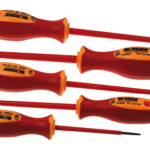 DESTORNILLADOR JUEGO 5 PIEZAS AISLADO 1000 V