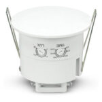 DETECTOR PRESENCIA REAL EMPOTRABLE - ANGULO 360º 4 MTS REG. CREPUSCULAR