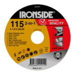 DISCO CORTE 2 EN 1 PARA METAL Y ACERO INOX