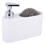 DOSIFICADOR JABON CERAMICA - BLANCO