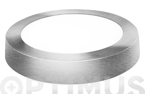 126_68f4cb37840c6 DOWNLIGHT LED SUPERFICIE REDONDO PLATA - LUZ FRIA 1800LM 18W - Imagen 1