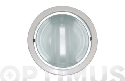 DOWNLIGHT RED 2X15 W + BOMBILLA 2 UDS - BLANCO