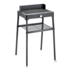 ELECTROBARBACOA CON PATAS Y ESTANTE - 2200 W