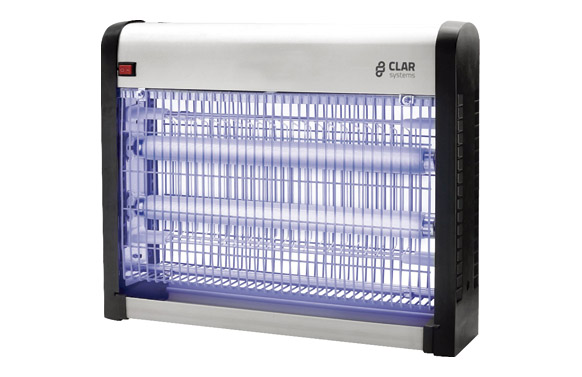 126_68f4cc98c4c59 ELIMINADOR INSECTOS LED 45 CM - 20 W 80 M² - Imagen 1