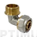 ENLACE COMPRESION CODO MIXTO MULTICAPA