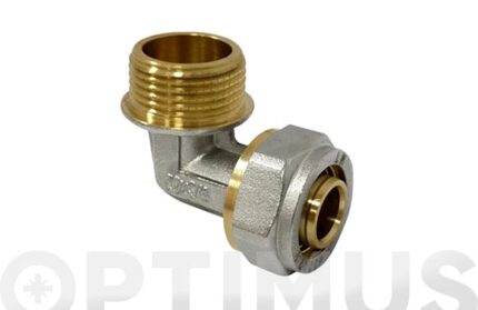 ENLACE COMPRESION CODO MIXTO MULTICAPA