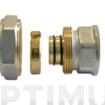 ENLACE COMPRESION RECTO MIXTO COBRE