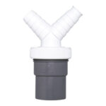 ENLACE MIXTOTUBOS LISOS-ENCOLAR DOBLE - Ø 40 MM 1"½